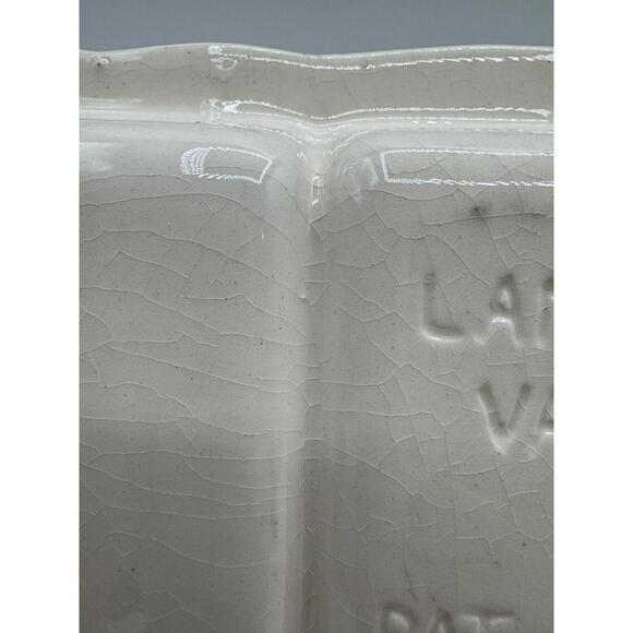 Lane & Co Van Nuys 2419 MCM Divided Relish Tray 1950s California - Picture 9 of 11